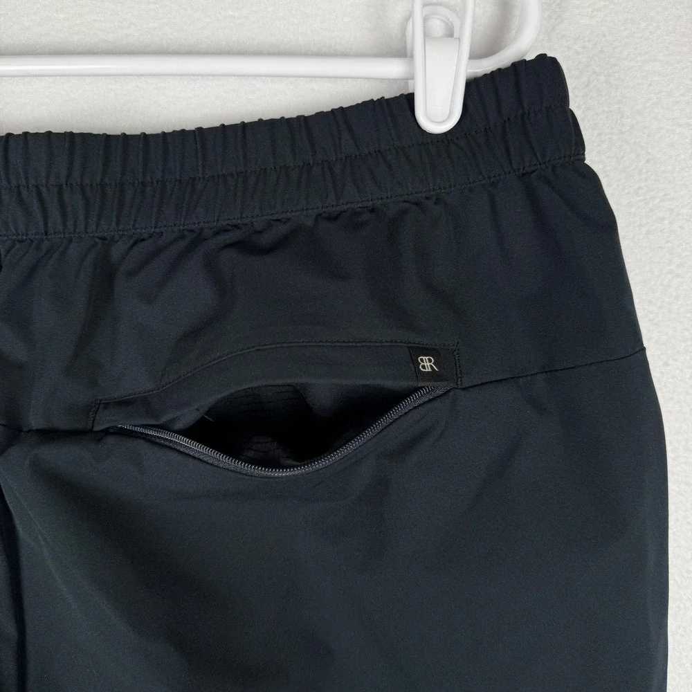 Banana Republic Motion Tech Hybrid Pants Mens 35x31 Black Lightweight Athleisure